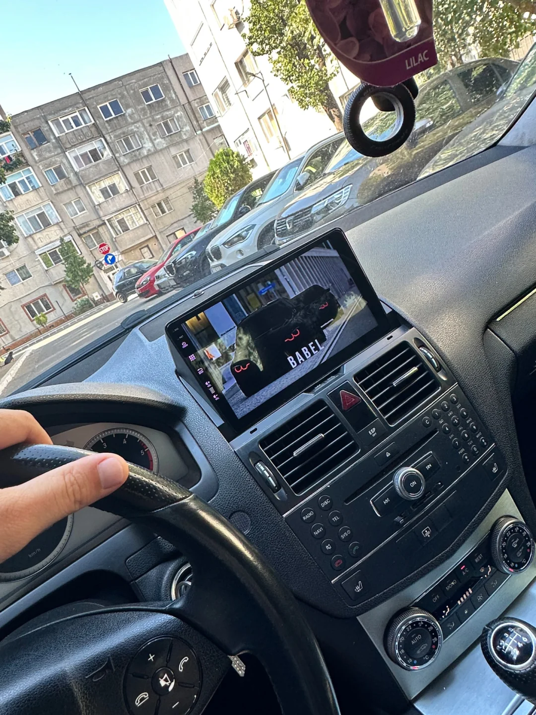 Mercedes C 2007 Diesel Manual, 170CP, Piele, Navigație - Mașină de vânzare în Constanța