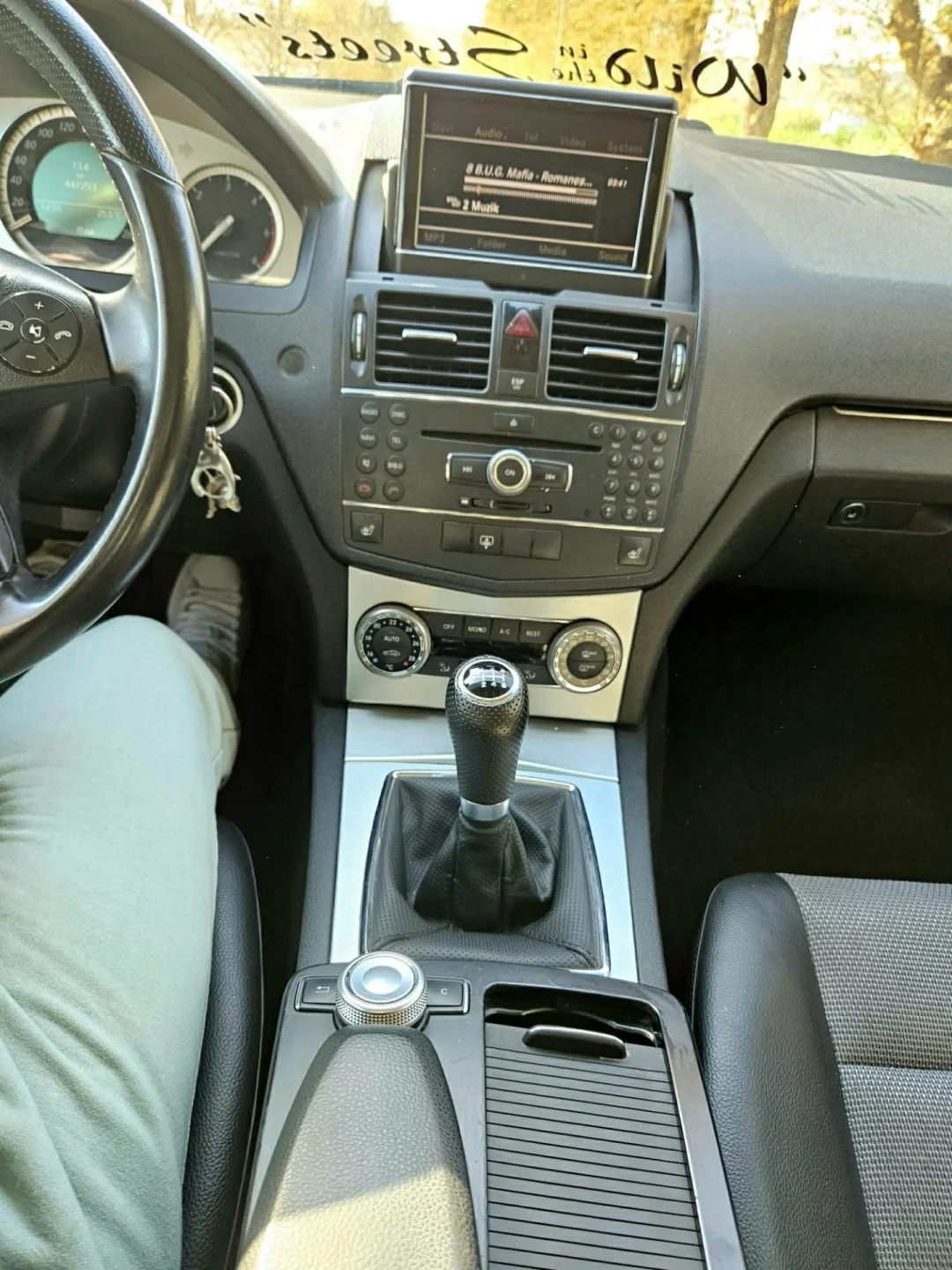 Poza 7 Mercedes C 2007 Diesel Manual, 170CP, Piele, Navigație