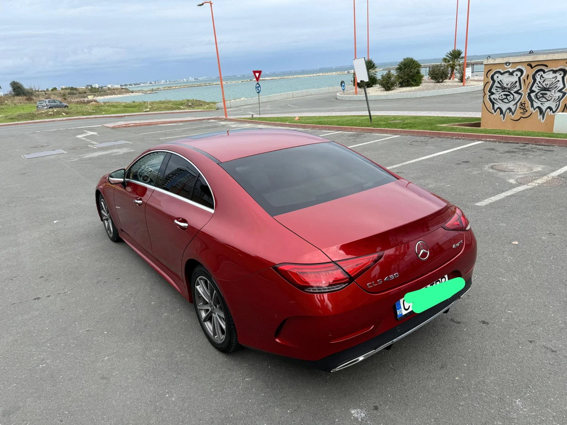 Poza 6 Mercedes-Benz CLS 2019, Hibrid 367CP, 4x4, Roșu