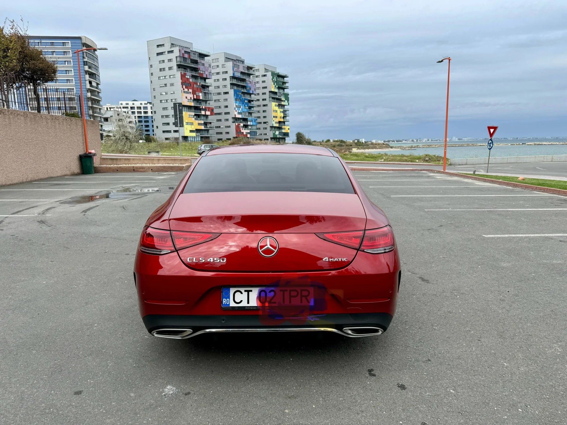 Poza 10 Mercedes-Benz CLS 2019, Hibrid 367CP, 4x4, Roșu